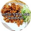 양양송림주유소 | 서천군 장항읍 맛집 파닭의 두마리치킨 정말 푸짐하네요