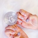 가띠엘 | 수지 네일 가띠엘네일 | 12월이달의아트 연말 분위기네일 크리스마스네일