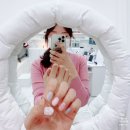 범계역네일 516네일에서 핑크 한 스푼 봄네일 추천
