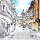 어반스케치 미술산책 이미지