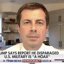 Pete Buttigieg says Trump disrespected US military since the day he let a ' 이미지