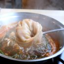 풍성한 손칼국수 이미지