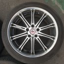 18인치 WORK 슈바트 SC1 SC5 5홀 휠 한대분 60만원 이미지