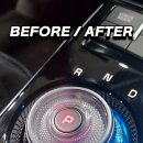 📢 BEFORE / AFTER 인코브 기아 K8 스타일링 기어다이얼 엠비언트 라이트 🌈 이미지
