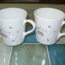 코렐 플럼, 프리티플로라, 미피, 찰리브라운 머그컵, 플럼커피잔세트 (새제품) 이미지