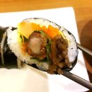 블랙말이 | 부천 신중동, 김밥 전문점 블랙말이 돈가스김밥 후기