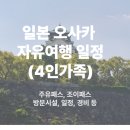 종권 | [오사카 가족여행]자유일정 조이패스+주유패스 경비,일정 시설리뷰