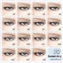 [S-Club Privée] 3D Eyelash Set II for both genders 이미지