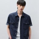 젠플록스X드로우핏 린넨 데님 롤업 셔츠 입어보고 코디 고민 싹 사라졌네요