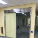 청량중학교 | 인천 청량중학교 불투명시트지 , 피토그램 , 띠 시공 후기