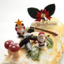 크리스마스 케이크 만들기 이미지