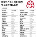 ﻿미쉐린 가이드 서울 2023 이미지