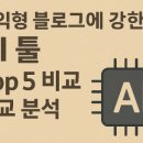 수익형 블로그에 초강력! 2025년 AI 툴 TOP 5 전격 비교 분석