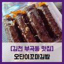 오단이꼬마김밥 | 맛집] 오단이꼬마김밥 - #내돈내산 김천 꼬마김밥 맛집 포장 생활의 달인 오단이 꼬마김밥 솔직 리뷰 후기