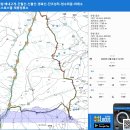 영알 배내고개-간월산-신불산-영축산-단조성터-청수좌골-파래소 유스호스텔-태봉정류소 gpx [참고용] 이미지