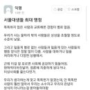 서울대 에브리타임 근황 이미지