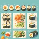 김밥 이미지