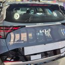 레인보우시스템 | 기아 스포티지 썬팅 후기, 레인보우 i90 33% 15% 시공