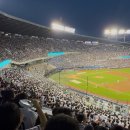 |두산 vs 롯데 잠실 야구장 직관 후기| 1루 네이비 305블럭 | 범벅이 야구 푸드 추천