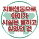[자해행동으로 아이가 사실은 말하고 싶었던 것] 한국아동청소년심리상담센터 이미지