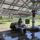 눈부신 태양광발전소 이미지