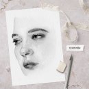 인물화드로잉 이미지