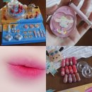 창조소프트 | 올리브영 에뛰드 산리오캐릭터즈 귀염뽀짝한 전제품 발색 후기 (소프트 픽싱 틴트, 뽀용 아이 메이커)