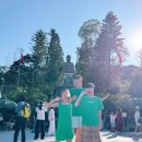 빅시티영상 | 추석연휴 대가족 홍콩여행 빅부다 옹핑마을 스카이시티메리어트호텔 수영장