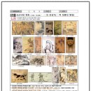 [미술사 활동지] 한국미술사 #5. 조선 회화: "조선시대 그림, 어디까지 아니?" 🖼️
