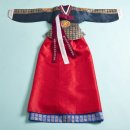 주홍한복 이미지