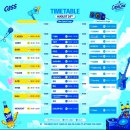 🩵Cass Cool FESTIVAL TIMETABLE [AUGUST 24, SAT] Blue Splash Stage🩵 이미지