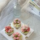 김포한강 유도관 마산점 | 김포 떡케이크 마산동 스르릉 앙금플라워 떡케이크 컵설기 4구 set 솔직후기