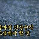 장마철 건강수칙/조심해야 할 것 이미지