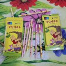 꿀단지 푸우 연필 이미지