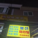 봉선마라탕 | 중국인 친구랑 대림역 마라탕 맛집 봉선 마라탕 뿌시기