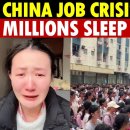 China Job Crisis Explodes: Millions Of Students Queue At Factories, Sleep O 이미지
