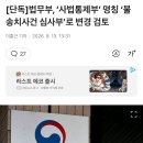 법무부, '사법통제부' 명칭 '불송치사건 심사부'로 변경 검토 이미지