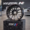SSR GTX4 오리지날 레이스 휠 19인치 8.5J. +43 앞 뒤 옵셋 유광블랙 분체 도장 아반떼 벨로 K5 소나타 투싼 쏘렌토 이미지