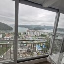 유성타워 | 통영유리창청소 미수동 유성타워, 바다 전망이 더 선명해졌습니다