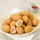 옥주부 찹쌀 핫도그 내돈내산 떡볶이 옆자리 찜한 간식 후기
