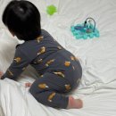 백설 세탁 | 탑텐키즈 온에어 모이스처웜 셋업, 16개월 유아실내복 솔직 후기