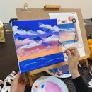 아크릴화 일러스트 이미지