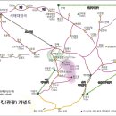 중국 황산 지도 / 트레킹 개념도 이미지