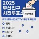 양정1동주민센터 | 2025 부산진구 사전투표소 위치·운영시간·CCTV·혼잡도 확인법 총정리