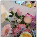 파스텔 | 세류동 꽃집 플라워 오브, 중요한 날 믿고 맡긴 파스텔 꽃다발 후기