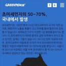 그린피스&#34;초미세먼지는 대한민국에서 발생합니다.&#34; 이미지