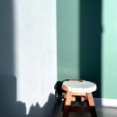 셀프페인팅 도전: 던에드워드 프라이머/벤자민무어 페인트, 이케아스텝스툴 페인팅후 순앤수 수성바니쉬