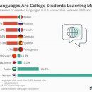 미국 대학생들에게 가장 인기 있는 외국어는 한국어 이미지