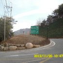 산제치-두무산(1038.4m)-오도산(1133.7m)-싸리터재['12.11.20(화)] 이미지