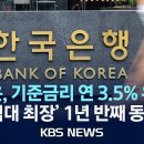 [🔴속보] 한국은행, 기준금리 연 3.5%로 12차례 연속 동결 이미지